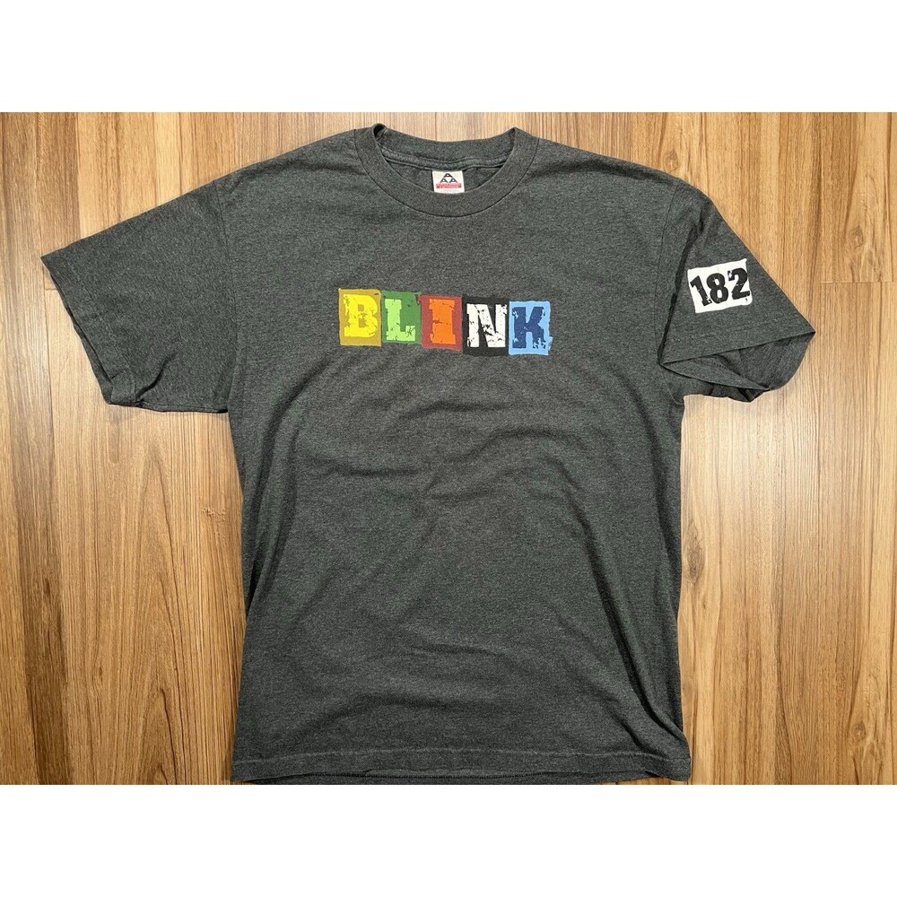 Blink 182 Punk Rock Band Vintage 1990s Men’s Rare T-Shirt Size Large